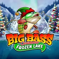 Big Bass Christmas Frozen Lake